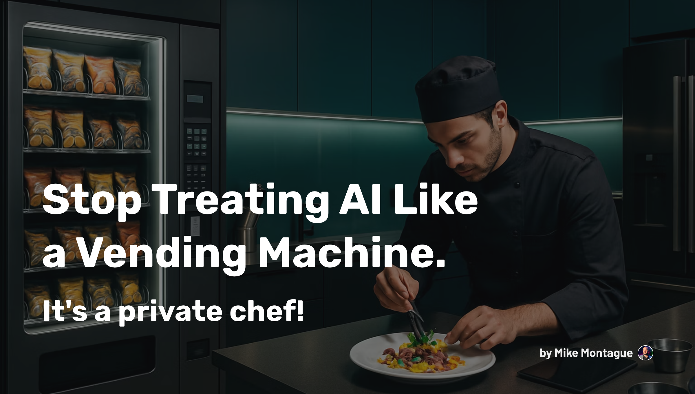 Stop Treating AI Like a Vending Machine